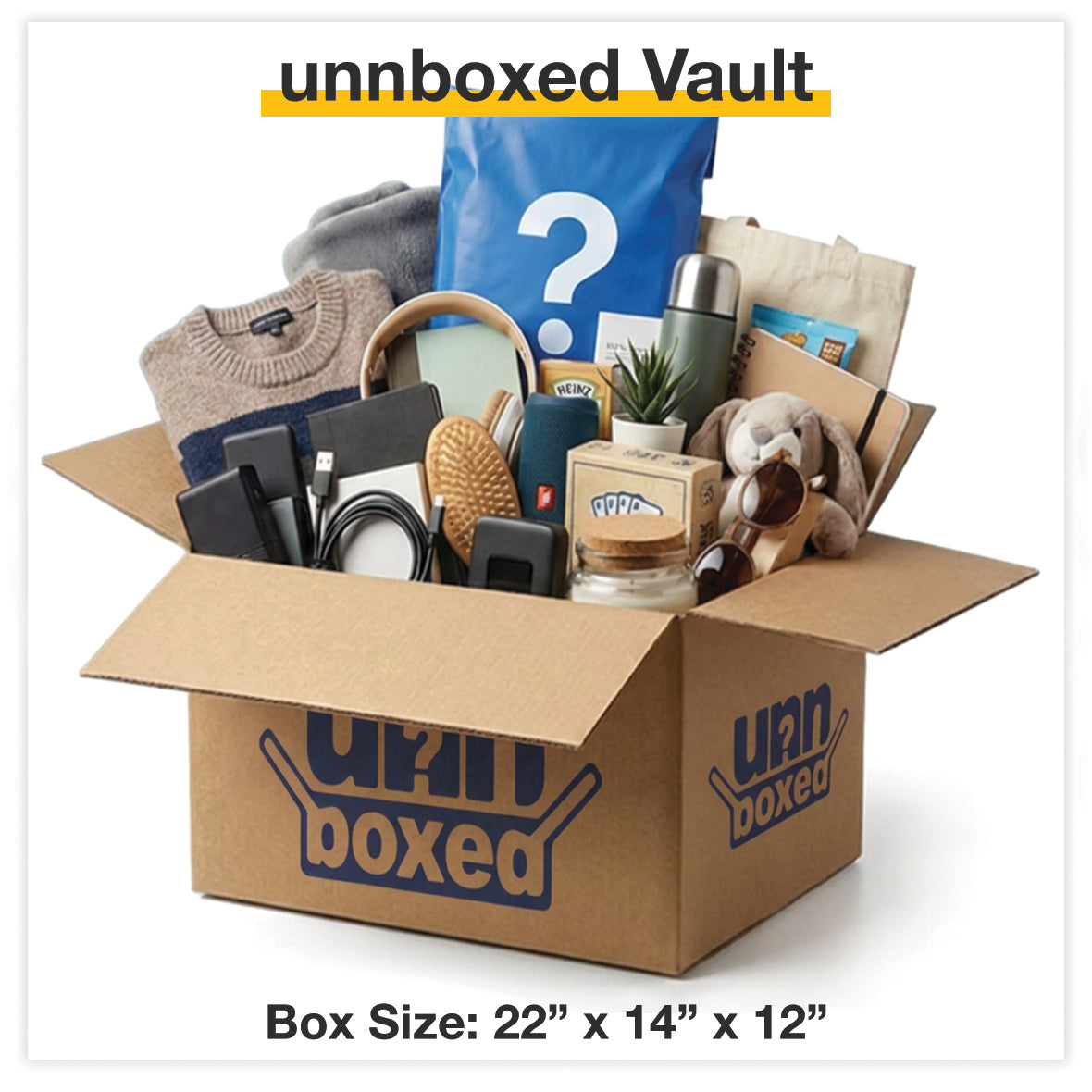 unnboxed Vault - Large Mystery Box (Free Shipping)